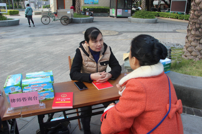 民建南宁市委会联合开展2020年南宁市“宪法宣传周”社会法律咨询活动